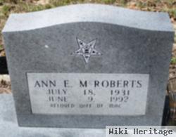 Ann E Mcroberts