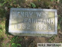 Henry Waterman Fairbank