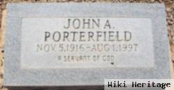 John Alexander "johnny" Porterfield, Jr