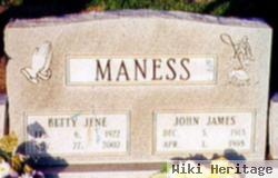 Betty Jene Myers Maness