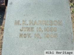 M. K. Harrison