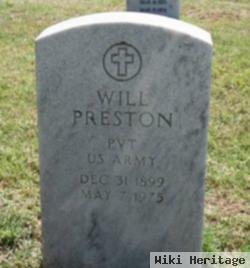 Will Preston