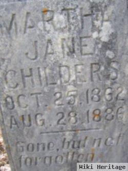 Martha Jane King Childers