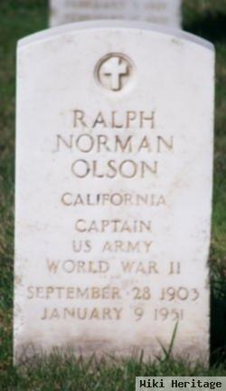 Ralph Norman Olson