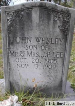 John Wesley Lee