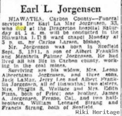 Earl Lamar Jorgensen