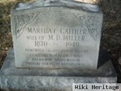 Martha E Gaither Miller