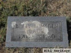 Betty Elizabeth Lumsden Baur