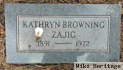 Kathryn E Browning Zajic