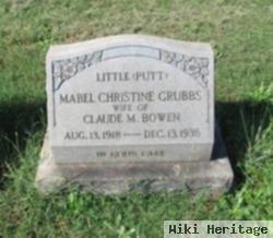 Mabel Christine Grubbs Bowen