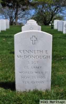 Kenneth E Mcdonough