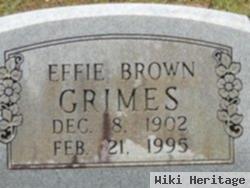 Effie Brown Grimes