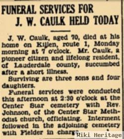 James W. Caulk