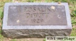 I Roselind Dewitt