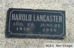 Harold Lancaster