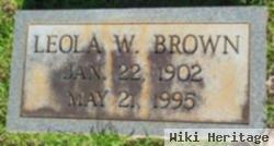 Leola Waller Brown