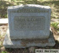 Addie A Coates