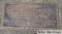 William J Thompson