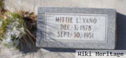 Mittie L Yano