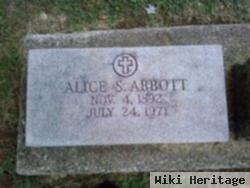 Alice S Bullock Abbott