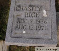 Chasity L Rice