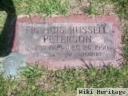 Francis Russell Peterson