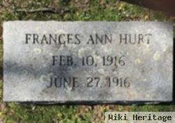 Frances Ann Hurt