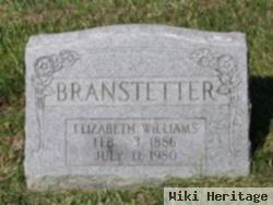 Elizabeth Williams Branstetter