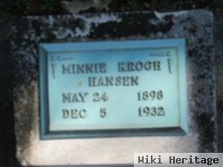 Minnie Krogh Hansen