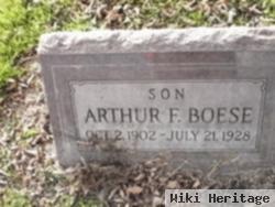 Arthur F Boese