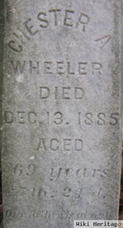 Chester A. Wheeler, Sr