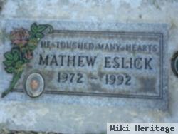 Matthew Eslick