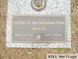 Patricia Sue Wetherington Moats