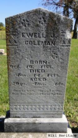 Ewell J. Coleman