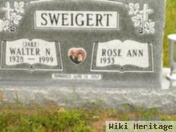 Walter N. "jake" Sweigert, Sr