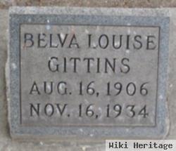 Belva Louise Gittins