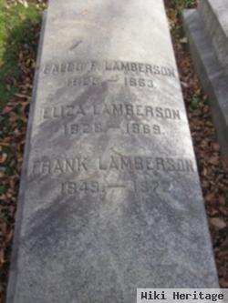 Eliza Lamberson