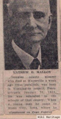 Mathew Byron Malloy