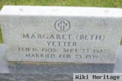 Margaret Elizabeth "beth" Iseminger Yetter