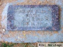 Roxana Helen Welton