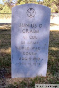 Ltc Junius D. Crabb