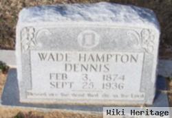 Wade Hampton "hamp" Dennis