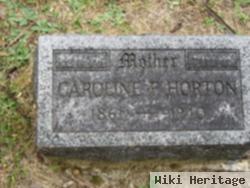 Caroline F Johnson Horton