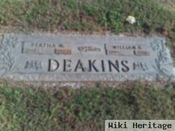 Bertha M Deakins