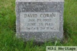 Sgt David Cowan