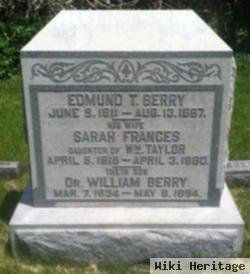 Sarah Frances Taylor Berry