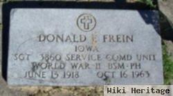 Donald Edward Frein