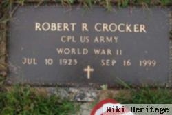 Corp Robert R Crocker