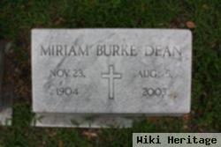 Miriam Burke Dean