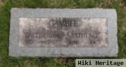 Walter H. "gabe" Gamble